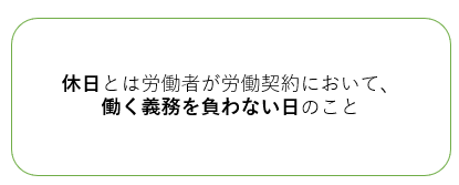 休日とは